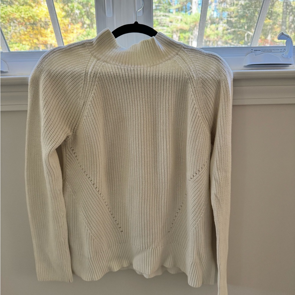 GAP Women's Cream Cowl Neck Sweater